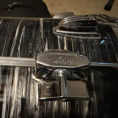 Ludwig LF844 Classic Maple 14x14" Floor Tom 2012 - Present - Vintage Black Oyster Pearl like new image 4