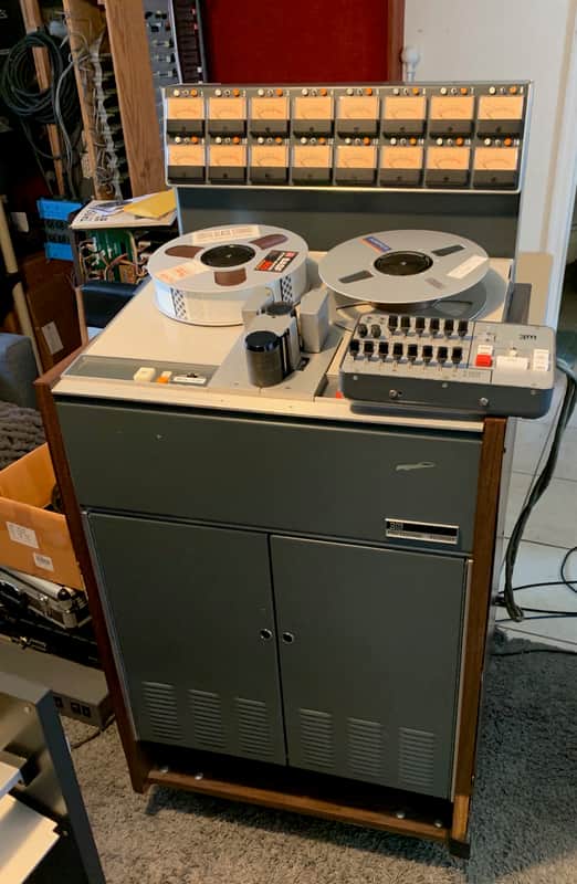 3m m56 16-track 2" Vintage Reel to Reel Tape Machine image 1