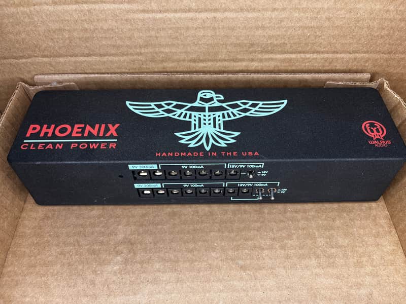 Walrus Audio Phoenix 120V Clean Power Supply 2015 - Present - Cobalt / Light Blue Bird image 1