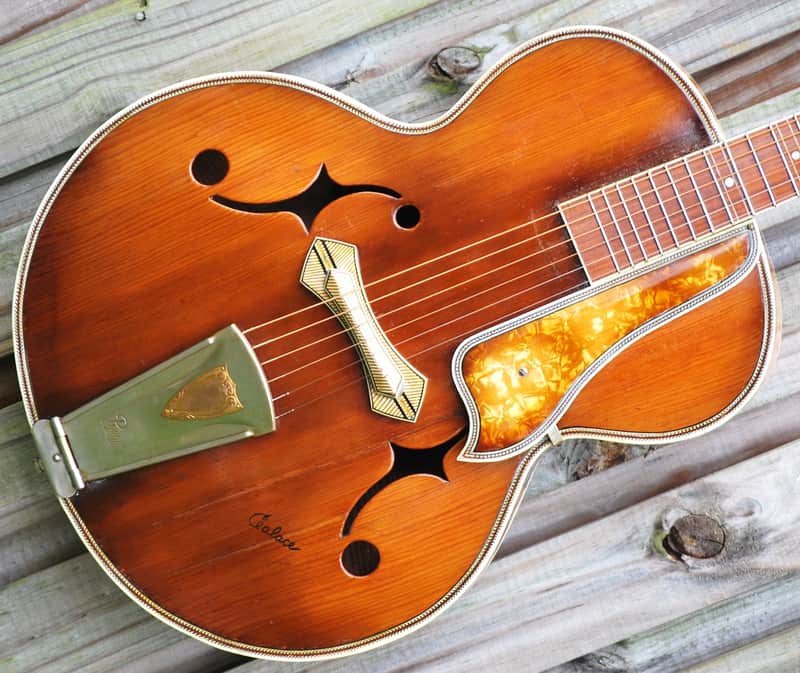 Very Rare / 1938 Calace Arch Top Guitar / 10 Made / Offers Welcome image 1