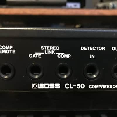 Boss Pro CL-50 Compressor Limiter Gate 1990 - Black 1/2 image 7