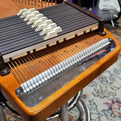 Oscar Schmidt OS-15B 1970's Auto Harp w/ Case & Extras image 3