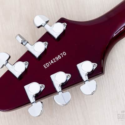 2014 Edwards by ESP E-FV-120D Flying V Cherry Red w/ Seymour Duncan, Hangtags image 5