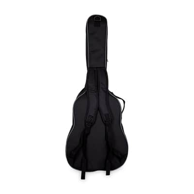 Rockwalker RWB10DBK Padded Dreadnought Guitar Gig Bag- Standard Series in Black image 2