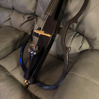 Cecilio CECO-2BK Electric Cello with Ebony Fittings Style 2 image 3