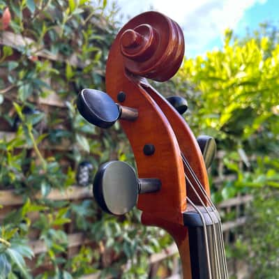 Westbury 3/4 Size - Made for The Sound Post Ltd mid to late 2010s - Hand varnished image 10