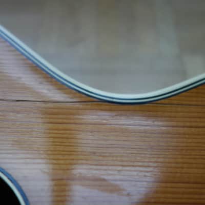 Fasan solid top archtop guitar ~1959 - natural - rare German vintage image 7