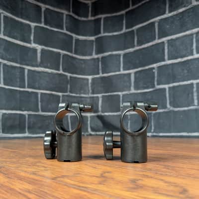 Yamaha DTX 1.5" Electronic Pad Clamp – 2PK – Black – Secure Mounting, Pro‑Grade Hardware, Tight Grip image 2
