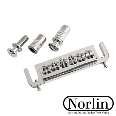 Norlin GB-BDSC Adjustable Wraparound Bridge for Gibson® Guitars - Compare to Leo Quan Badass Bridge image 2
