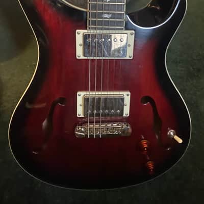 PRS SE Hollowbody Standard 2020 - 2024 - Fire Red Burst image 3