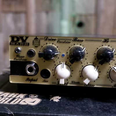DV Mark DV Micro 50 2-Channel 50-Watt Guitar Amp Head 2010s - Blue image 3