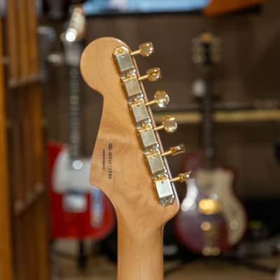 Fender - 50th Ann. LTD Edition Stratocaster (Maple - Aztec Gold)  w/ Tweed Fender Bag - MIM - 2020 -USED Electric Guitar image 11