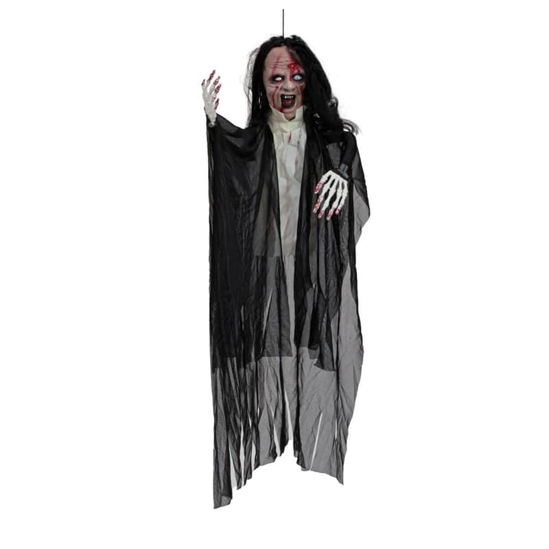 Europalms Halloween Figur Geist animiert 95cm - Halloween Decoration image 1