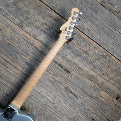Used G&L 2023 Custom Shop ASAT Bluesboy - Ice Blue Metallic image 7