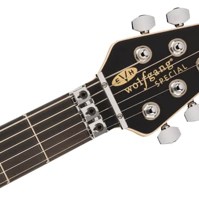 EVH Wolfgang Special Striped with Ebony Fretboard Satin White/Black Stripes 2024 w/EVH Gig Bag image 7