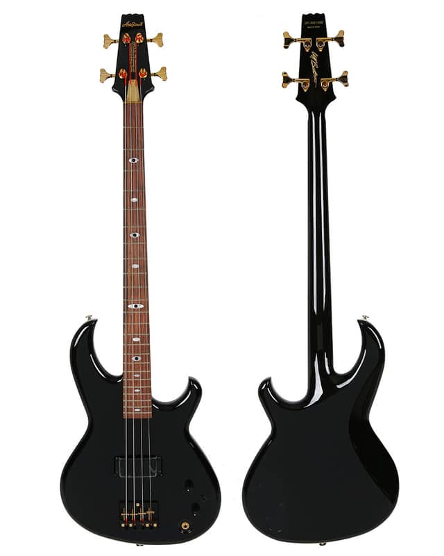Aria Pro II Cliff Burton Signature Limited Black *Worldwide Fast FREE S/H image 1