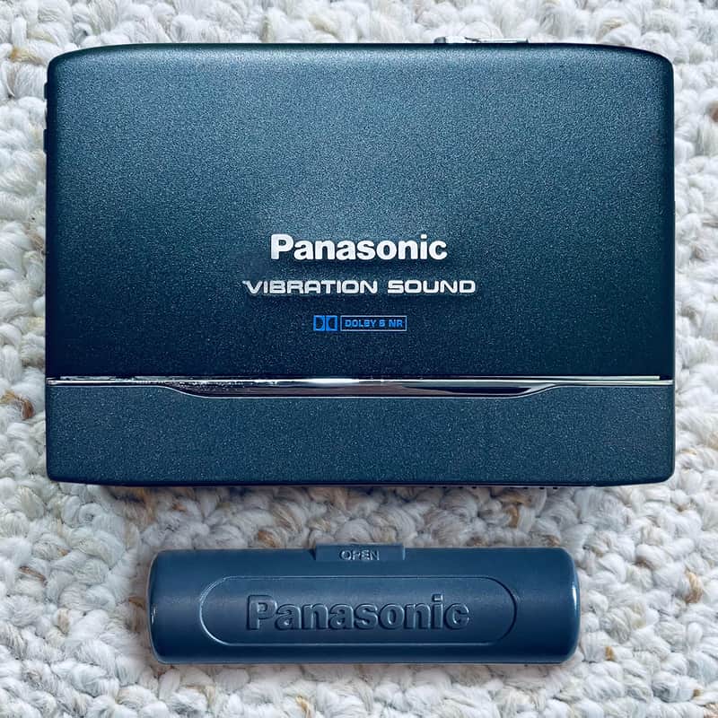 [RARE]PANASONIC SX5 Walkman Cassette Player, EX BLK ! Running ! image 1