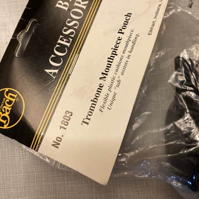 NEW OLD STOCK (lot of 3) Bach 1803 TROMBONE Mouthpiece Pouch Rubber image 4