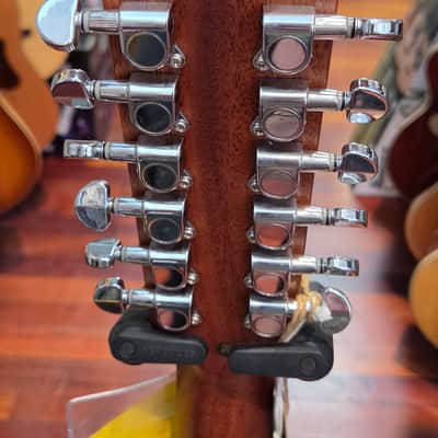 Alvarez AD60-12 CE 12 String Artist Dreadnought Acoustic Electric Guitar - Natural image 6