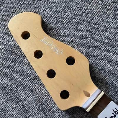 Mcartney Maple Wood 5 String Bass Neck, Rosewood 20 Frets Fingerboard image 9