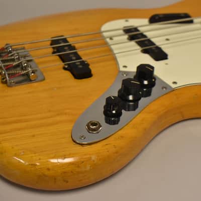 1974 Fender Jazz Bass Natural w/HSC image 7