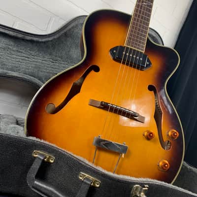 Alvarez AD65CE Archtop Acoustic Electric P-90 Pickup w/ Case image 24