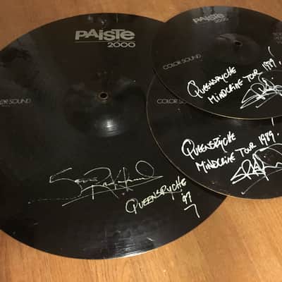 Scott Rockenfield's Queensryche 1984 Warning Tour Ludwig Drum Set, Plus Extras.  Authenticated image 6