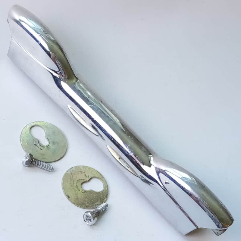 *Premier 1x Bass/Tom Drum 6 1/16"Lug 70s Diamond Chrome Vintage England Marching image 1