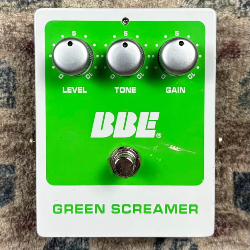 BBE Green Screamer Overdrive Guitar Effects Pedal! image 1