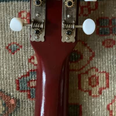 Vintage 1960s-70s 319 Harmony Atomic Logo Parlor Guitar OM Minty PLAYER ! image 5
