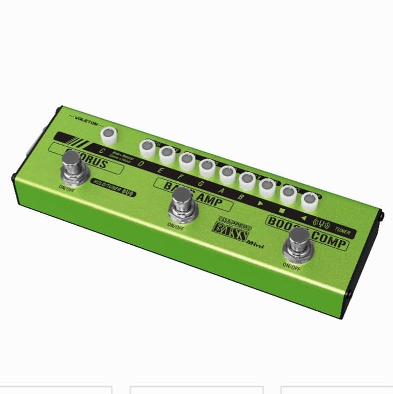 Valeton MES-2 | Dapper Bass Mini Multi-FX Pedal.  New with Full Warranty! image 1