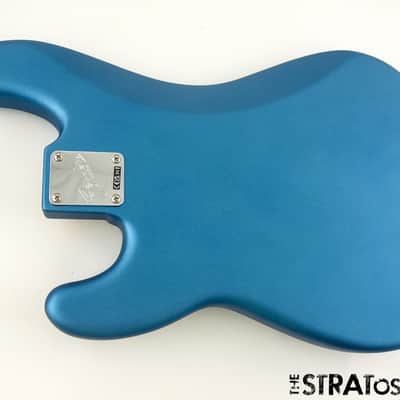 Fender American Performer Precision P Bass LOADED BODY Satin Lake Placid Blue. image 3