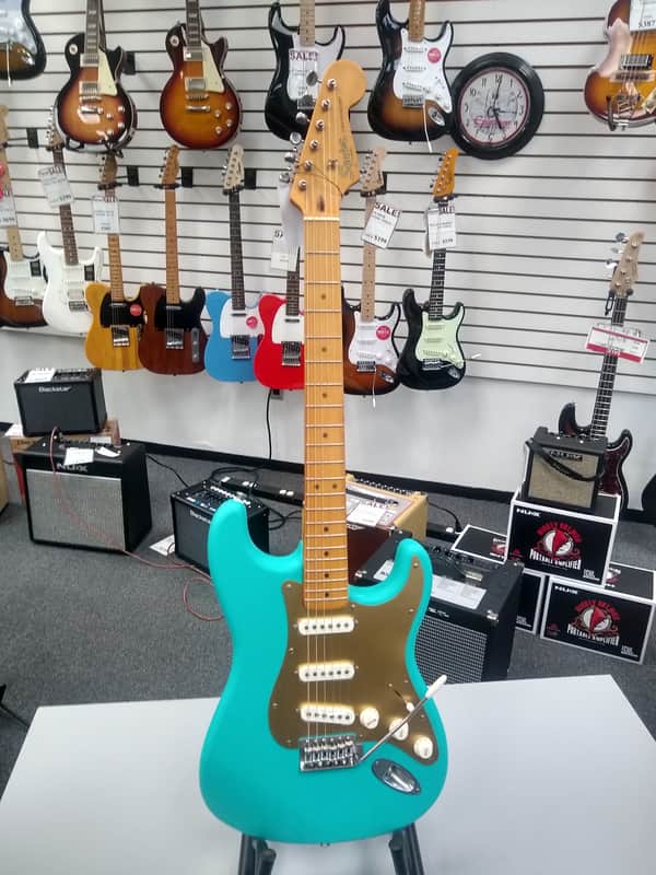 Squier 40th Anniversary Strat - Sea Foam Green image 1