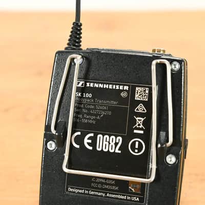 Sennheiser ew 100 G3 Bodypack Wireless System - A Range NO POWER SUPPLY CG01YPL image 15