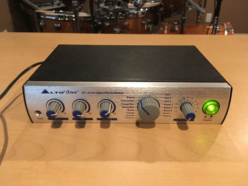 Alto Alpha Verb-Averb 24x32 Bit-Digital Effect Processor. Similar to Nanoverb image 1