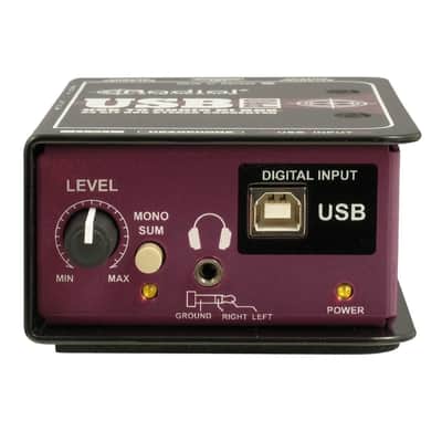 Radial USB-Pro Stereo USB Laptop DI, Open Box (Like New) image 3