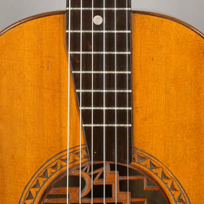 Baroque Deco Parlor Guitar 1920s - Natural image 4