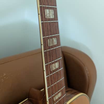 1970s Dorado by Gretsch Model 5968 MIJ Dreadnought Acoustic - Project / Repair image 7