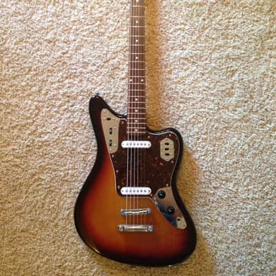 Fender Jaguar Baritone Custom Sunburst image 1