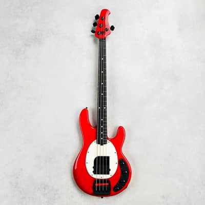 Ernie Ball Music Man Tim Commerford Active StingRay 4-String Bass 2025 - Caliper Red image 2