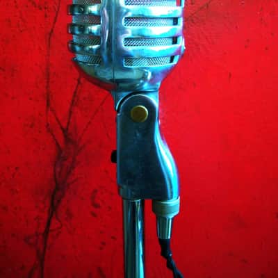 Vintage 1950's Electro-Voice 950 Cardax Crystal Microphone w cable mod LED light lamp # 1 image 8