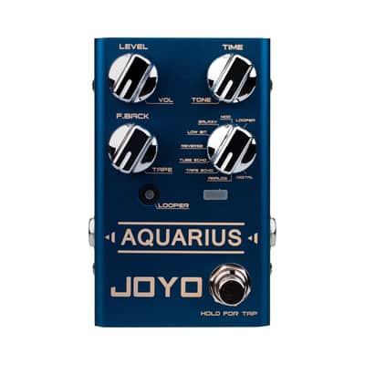 Joyo R-07 Revolution Series Aquarius Delay& Looper Guitar Effect Pedal - Jam Music Instruments image 1
