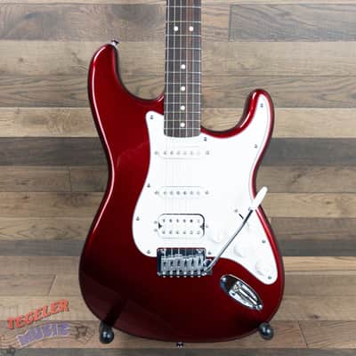 USED-Fender Standard Stratocaster HSS Pickups, Candy Cola Red Finish image 2