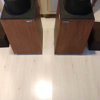 Vintage OHM Walsh 2 Speakers in Walnut image 4