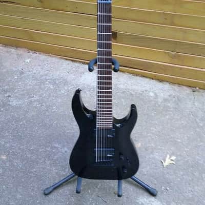 JACKSON JS22-7 Dinky Arch Top 7-String Electric Guitar / Gloss Black / Mint ! image 5
