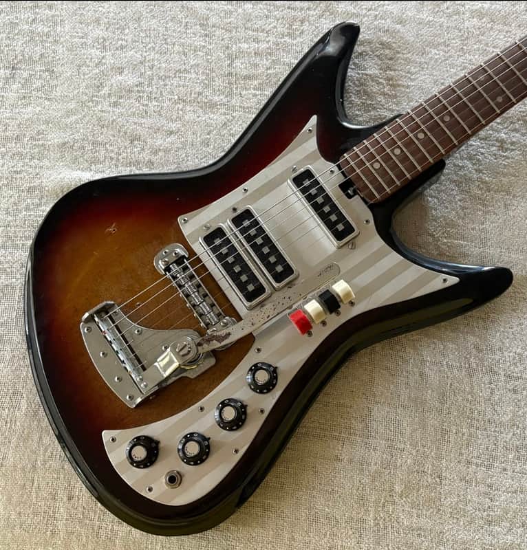 Teisco ET-312 1960s - Blue image 1