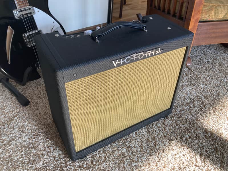 Victoria Club Deluxe Combo Amp with Reverb - Black Tweed image 1