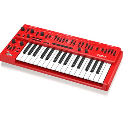 Behringer MS-1 / MS-101 Analog Synthesizer 2019 - Present - Red image 4