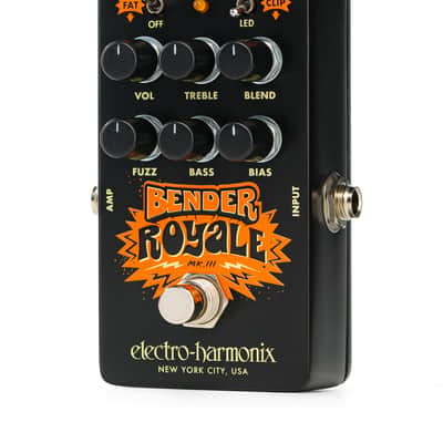 Electro-Harmonix Bender Royale Fuzz Classic Germanium Fuzz Black - Brand New / Authorized Dealer image 6