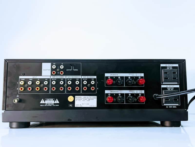 Ampli Intégré Sony TA-F700 ES – Vintage – 2 Canaux – 6 Entrées